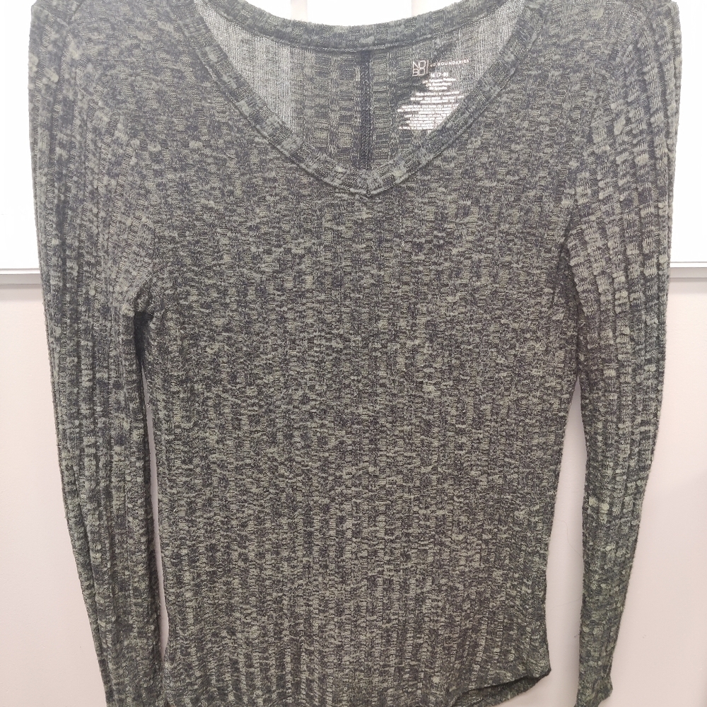 Army green sweater